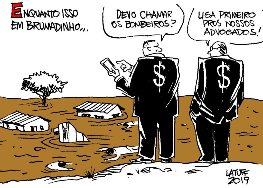 Cartoon de © Carlos Latuff / Reprodução